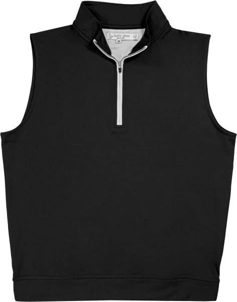 henry dean Midweight Performance Quarter-Zip Vests - Classic Hem