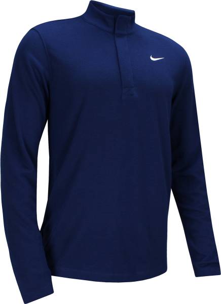 Nike Dri-FIT Victory Half-Zip Chest Logo Golf Pullovers - ON SALE