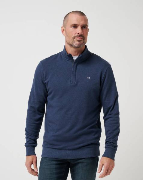 TravisMathew Cloud 2.0 Quarter-Zip Golf Pullovers
