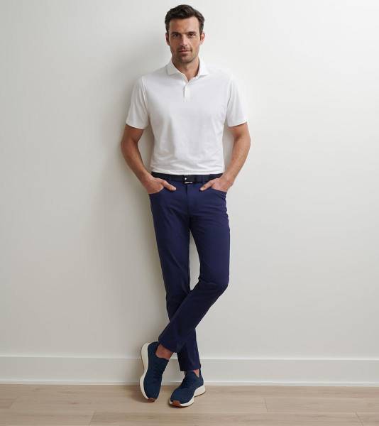 Peter Millar Bingham Performance 5-Pocket Golf Pants