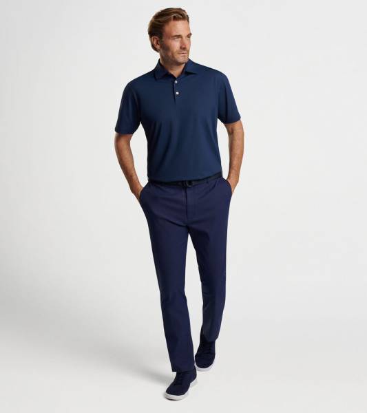 Peter Millar Solid Performance Mesh Golf Shirts