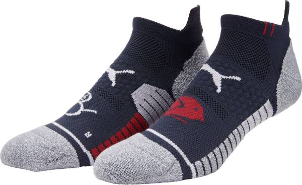 Puma Tech Single Tab Low Cut Golf Socks - Single Pairs - Navy Blazer