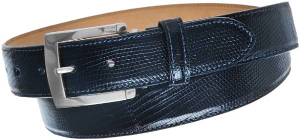 Links & Kings Exotic Lizard Leather Golf Belts
