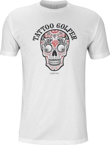 LazyPar Tattoo Golfer Casual T-Shirts - ON SALE